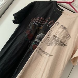 HOLLISTER WINGS OF STEEL MULTI COLOR SHIRT